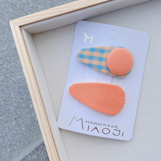 Miso - Korean Children Fashion - #littlefashionista - One Point Snap Hair Clip Set - 5