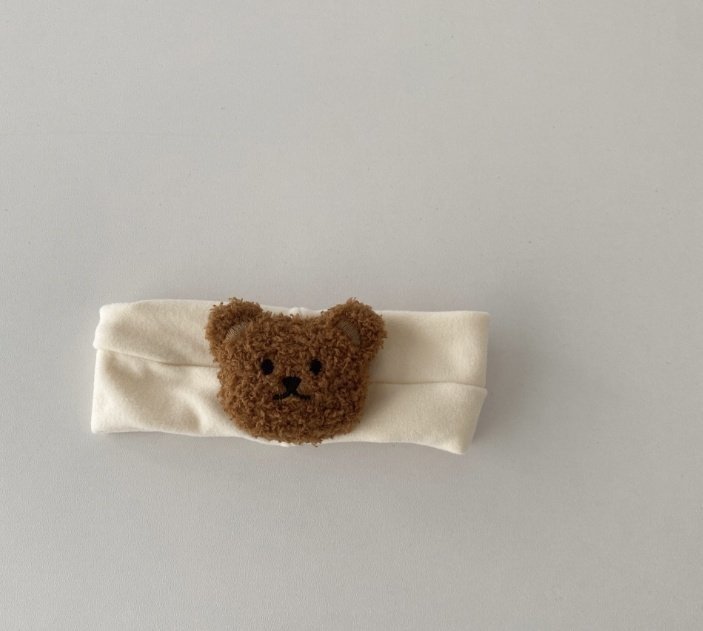 Miso - Korean Children Fashion - #littlefashionista - Single Bear Hair Band - 9