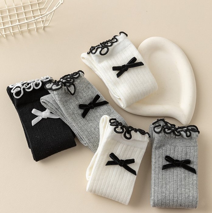 Miso - Korean Children Fashion - #littlefashionista - Bliss Shirring Tights - 2