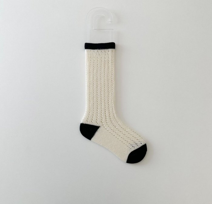 Miso - Korean Children Fashion - #magicofchildhood - Oreo Half Socks - 6