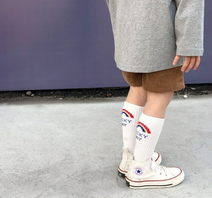 Miso - Korean Children Fashion - #magicofchildhood - Lucky Smile Socks - 10