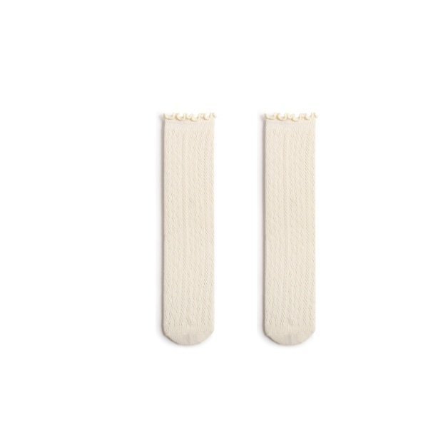 Miso - Korean Children Fashion - #magicofchildhood - Frill Knee-High Socks - 3