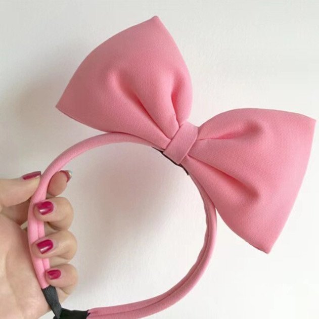 Miso - Korean Children Fashion - #minifashionista - Big Ribbon Hairband - 8