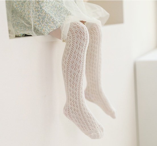 Miso - Korean Children Fashion - #toddlerclothing - Frill Knee-High Socks - 7