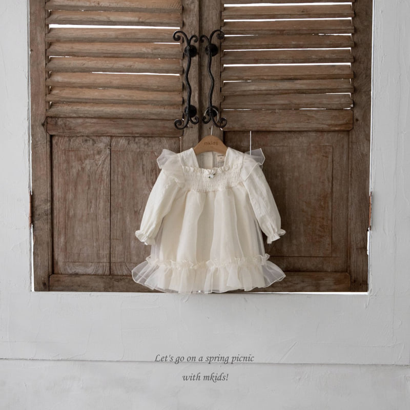 Mkids - Korean Baby Fashion - #babyboutiqueclothing - Catherine One-piece