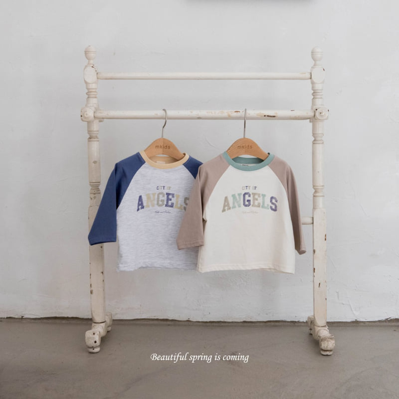 Mkids - Korean Baby Fashion - #babyclothing - City Raglan Tee