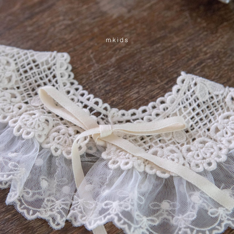 Mkids - Korean Baby Fashion - #babyclothing - Cecil Lace Cape - 3