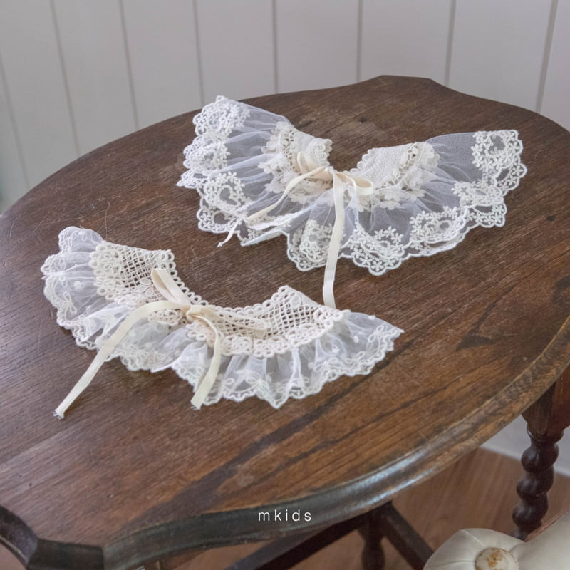 Mkids - Korean Baby Fashion - #babyclothing - Cecil Lace Cape - 4