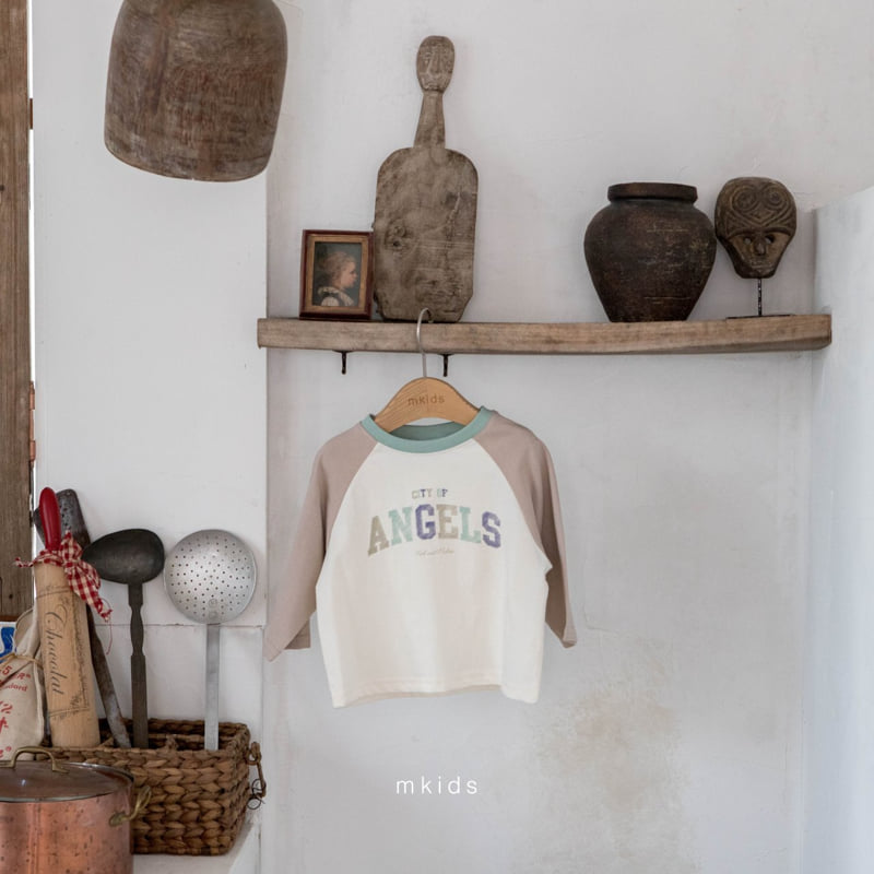 Mkids - Korean Baby Fashion - #babyfever - City Raglan Tee - 3