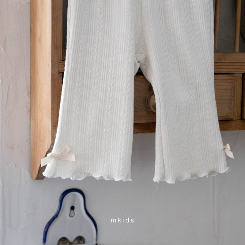 Mkids - Korean Baby Fashion - #babyfever - Melanie Frill Pants - 3