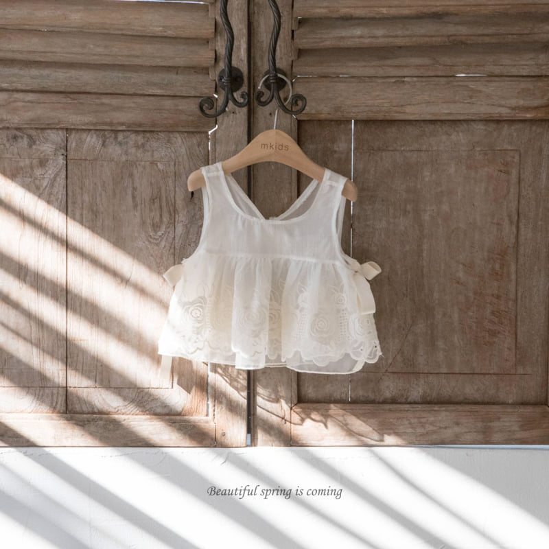 Mkids - Korean Baby Fashion - #babyfever - Rosette Bustier