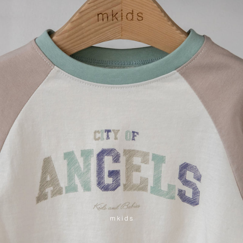 Mkids - Korean Baby Fashion - #babyfever - City Raglan Tee - 4