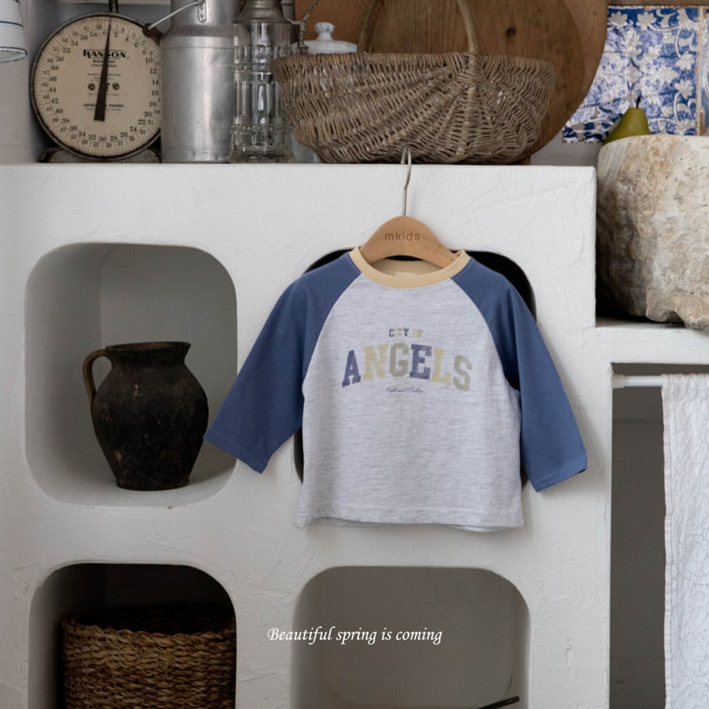 Mkids - Korean Baby Fashion - #babylifestyle - City Raglan Tee - 5