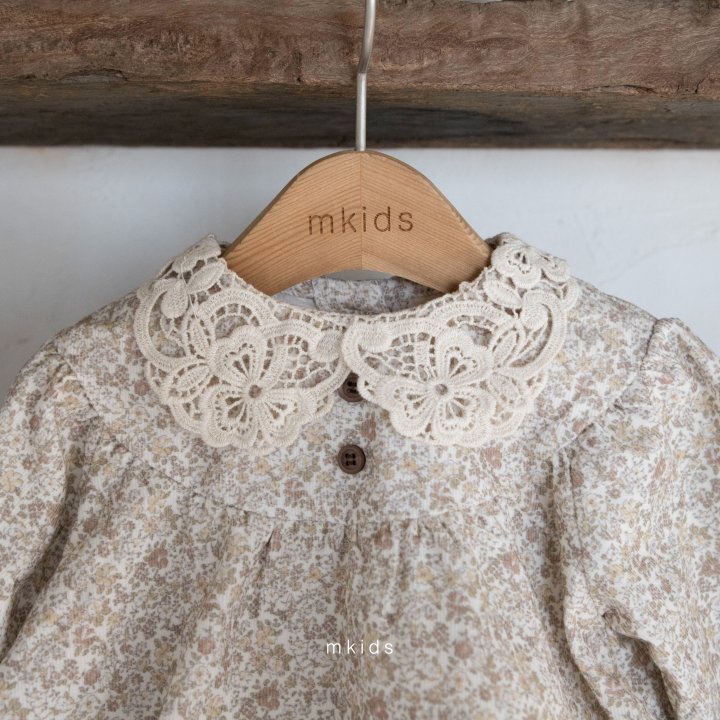 Mkids - Korean Baby Fashion - #babylifestyle - Bebe Cotton Candy Blouse - 3