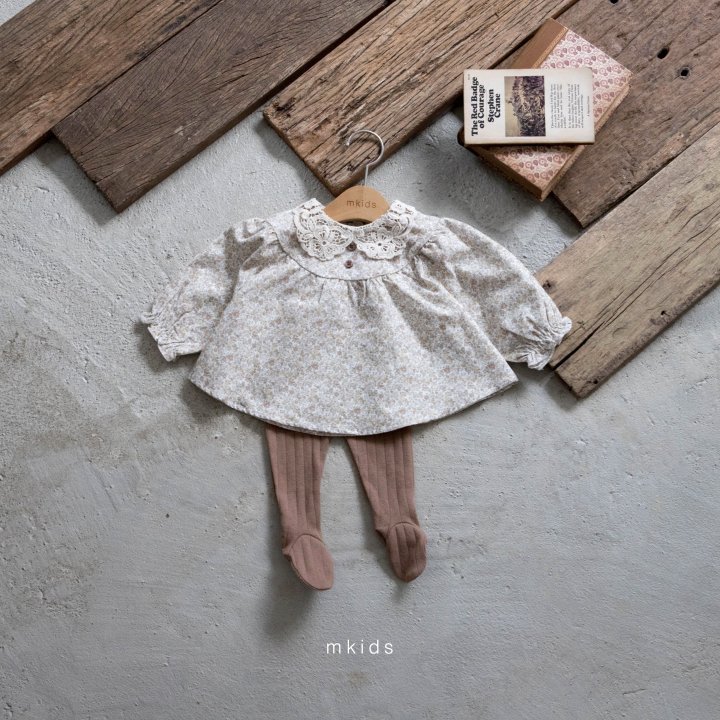 Mkids - Korean Baby Fashion - #babylifestyle - Bebe Cotton Candy Blouse - 4