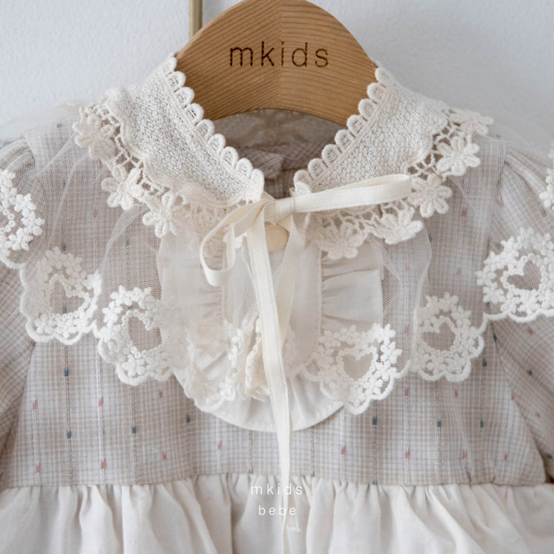 Mkids - Korean Baby Fashion - #babyootd - Cecil Lace Cape - 9