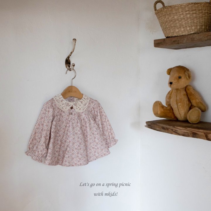 Mkids - Korean Baby Fashion - #babyootd - Bebe Cotton Candy Blouse - 5
