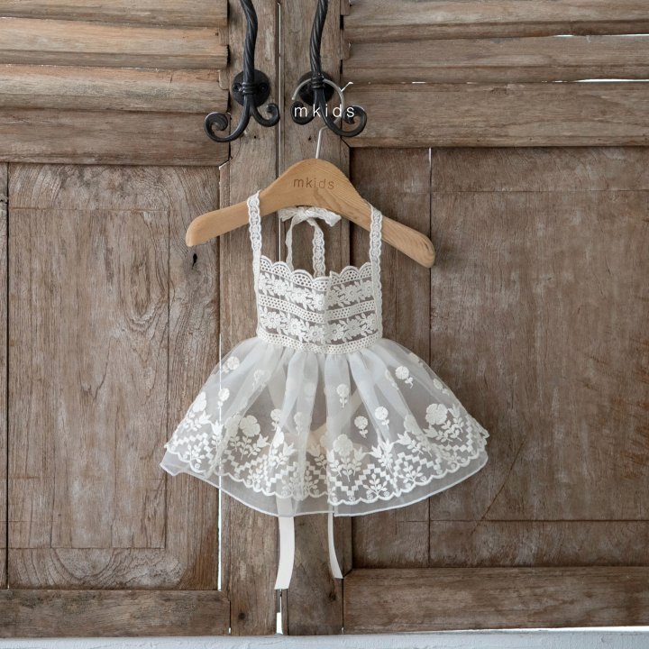 Mkids - Korean Baby Fashion - #babyootd - Rian Apron - 2