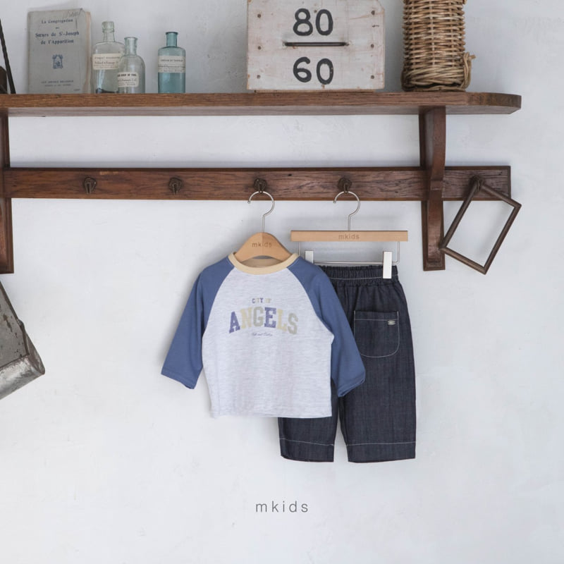 Mkids - Korean Baby Fashion - #babyoutfit - City Raglan Tee - 8