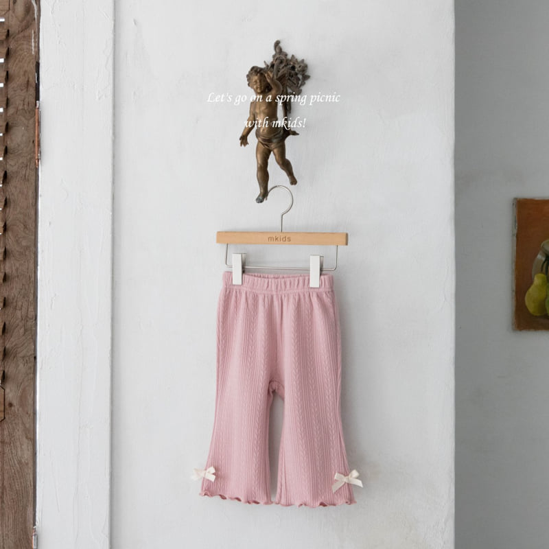Mkids - Korean Baby Fashion - #babyoutfit - Melanie Frill Pants - 9