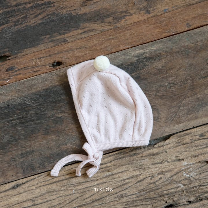 Mkids - Korean Baby Fashion - #babyoutfit - Brody Pom Pom Bonnet - 2
