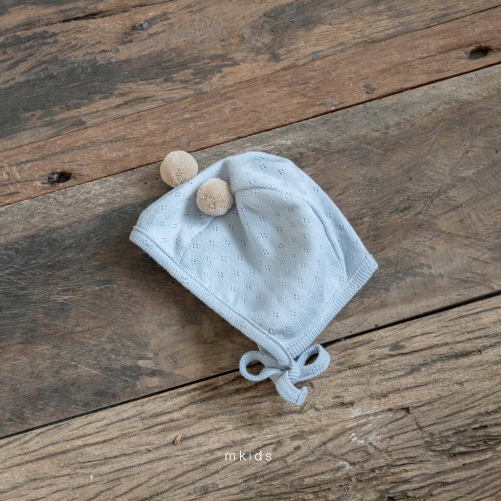 Mkids - Korean Baby Fashion - #babywear - Brody Pom Pom Bonnet - 3