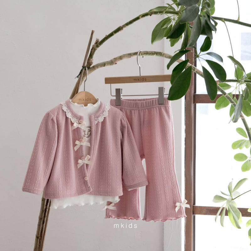 Mkids - Korean Baby Fashion - #onlinebabyboutique - Melanie Frill Pants - 11