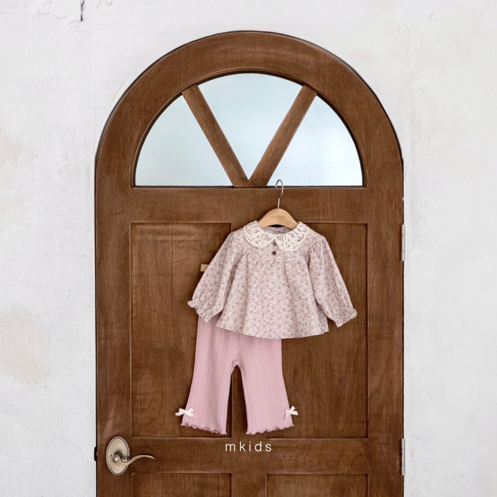 Mkids - Korean Baby Fashion - #onlinebabyboutique - Bebe Cotton Candy Blouse - 9