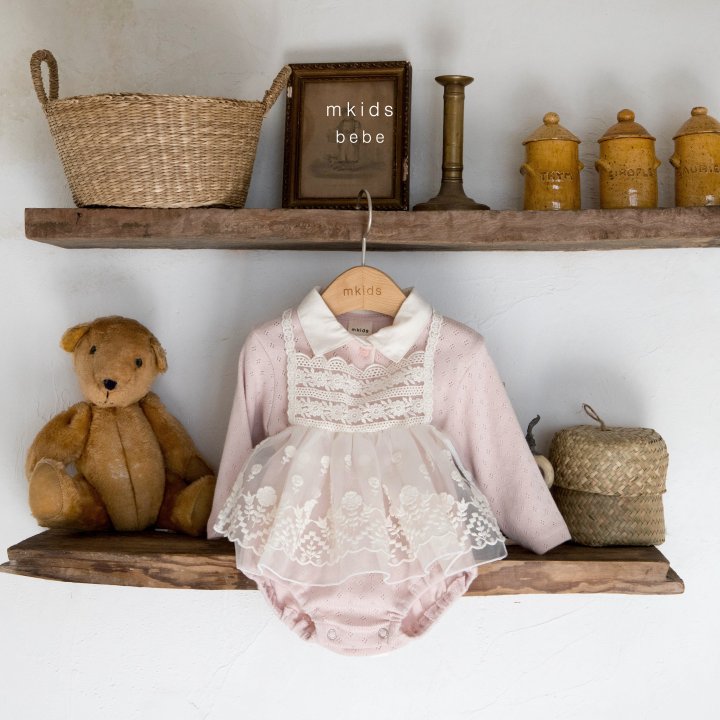 Mkids - Korean Baby Fashion - #onlinebabyboutique - Rian Apron - 6