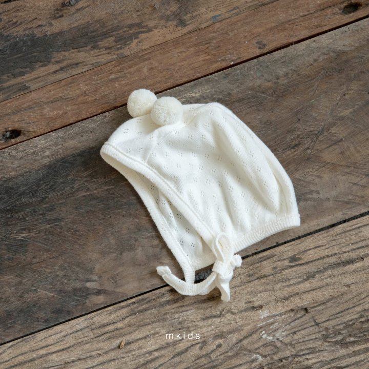 Mkids - Korean Baby Fashion - #babywear - Brody Pom Pom Bonnet - 4
