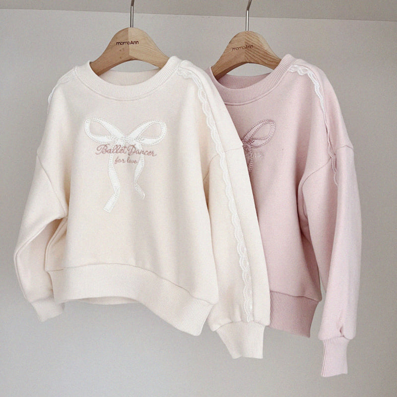 Momo Ann - Korean Children Fashion - #Kfashion4kids - Ribbon Sweatshirt - 11