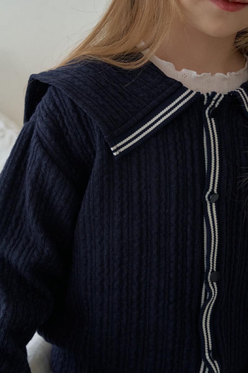 Momo Ann - Korean Children Fashion - #childofig - Sailor Cardigan - 10