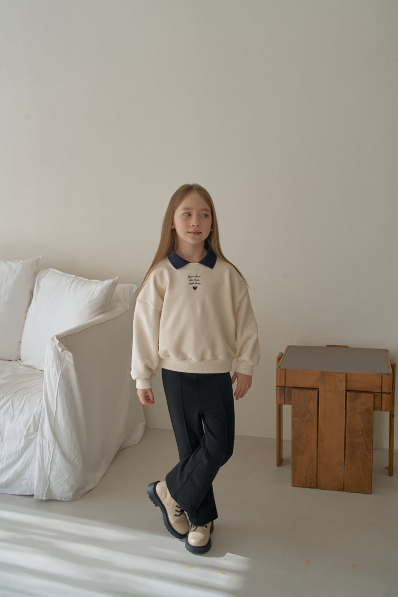 Momo Ann - Korean Children Fashion - #childrensboutique - Pin Bootcut Pants - 5