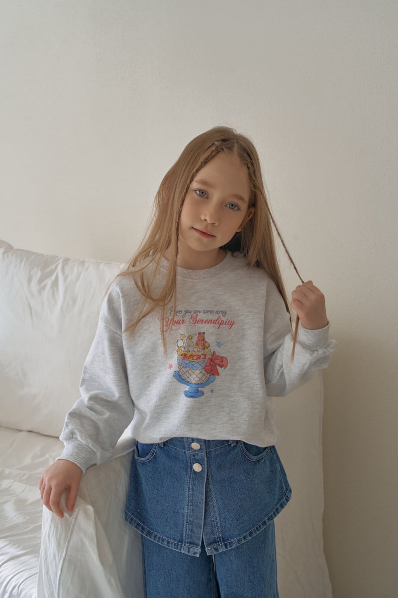 Momo Ann - Korean Children Fashion - #designkidswear - Cake Sweatshirt - 7