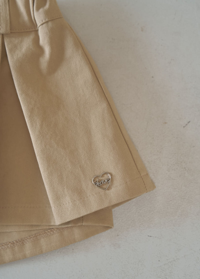 Momo Ann - Korean Children Fashion - #designkidswear - Herb Cotton Skirt Pants - 12