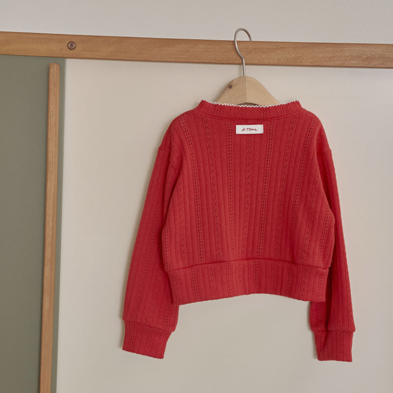 Momo Ann - Korean Children Fashion - #discoveringself - Berry Cardigan - 12