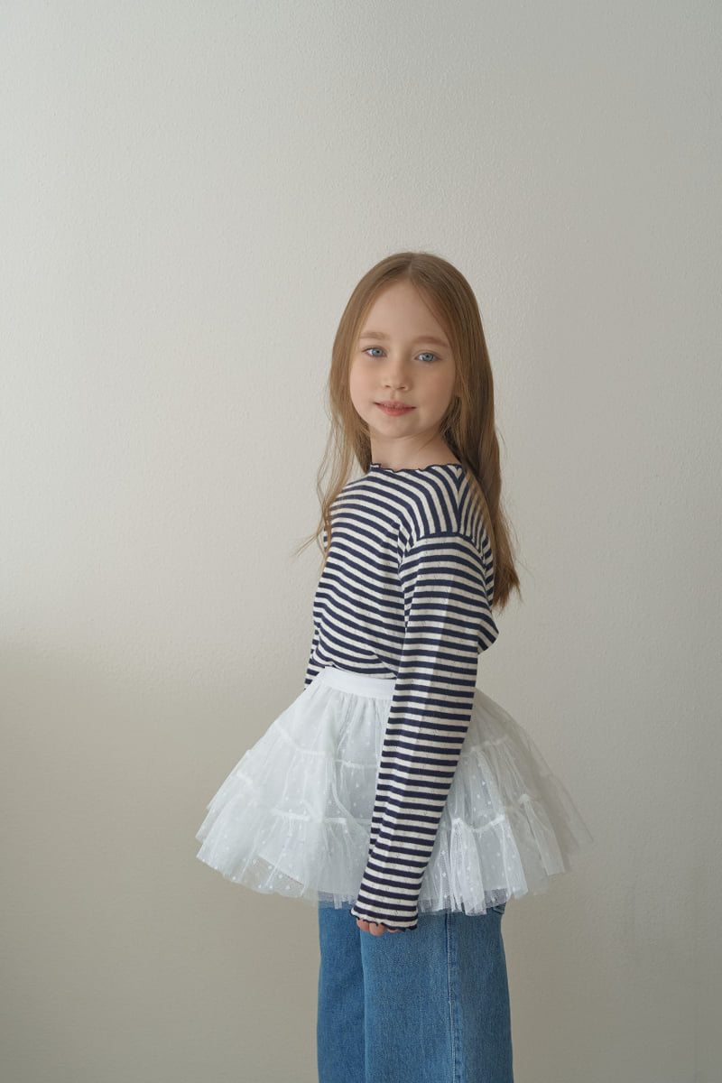 Momo Ann - Korean Children Fashion - #discoveringself - Momo Tee (Stripe) - 3