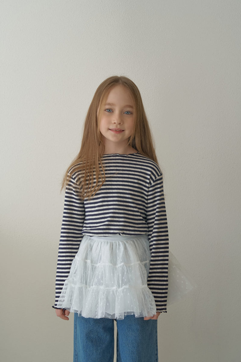 Momo Ann - Korean Children Fashion - #discoveringself - Momo Tee (Stripe) - 4