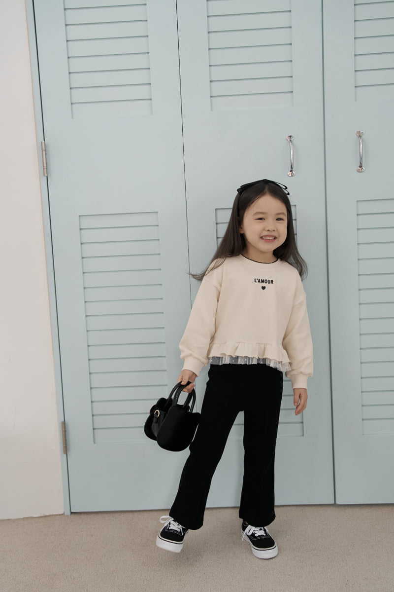 Momo Ann - Korean Children Fashion - #fashionkids - Pin Bootcut Pants - 8