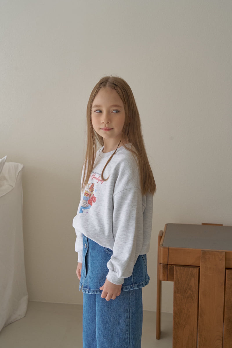 Momo Ann - Korean Children Fashion - #kidsshorts - Cake Sweatshirt - 10
