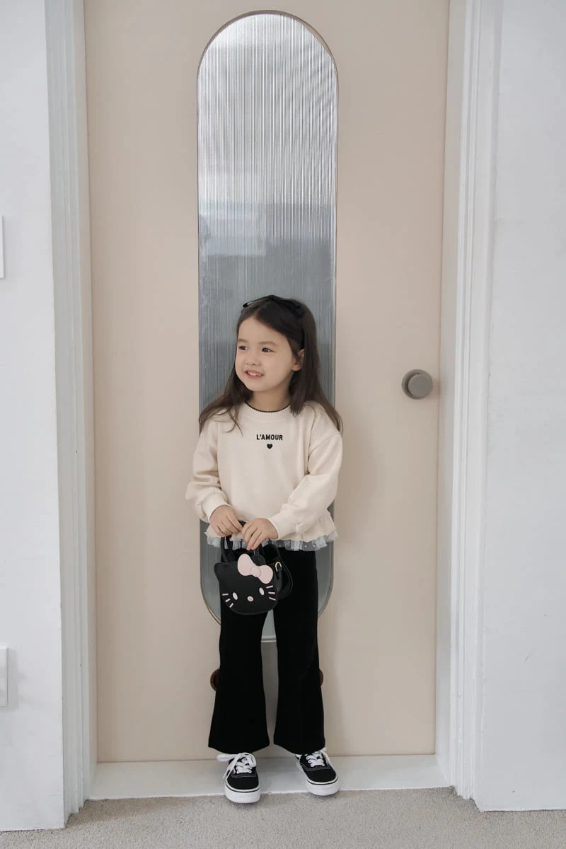 Momo Ann - Korean Children Fashion - #kidsshorts - Pin Bootcut Pants - 9
