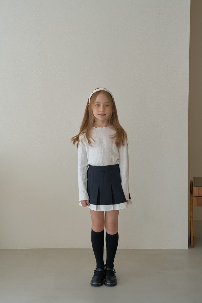 Momo Ann - Korean Children Fashion - #kidsstore - Pleated Skirt - 12