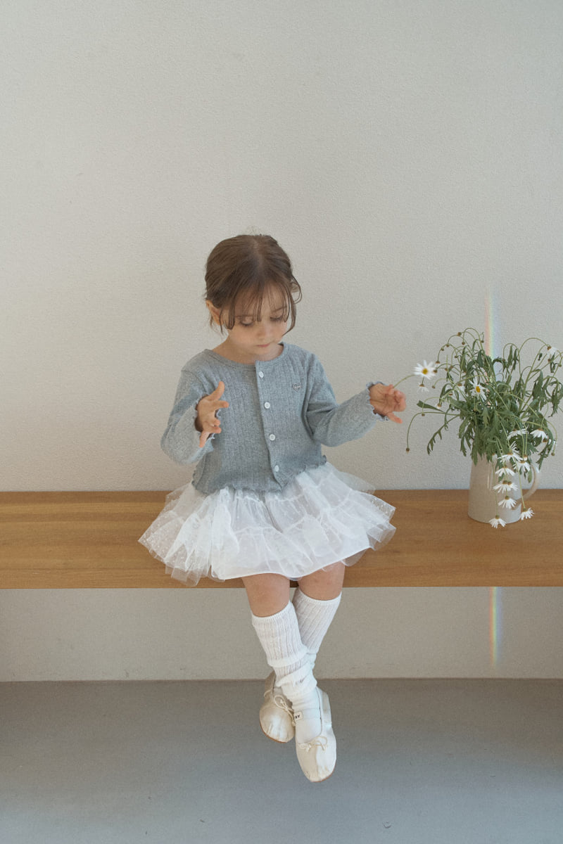 Momo Ann - Korean Children Fashion - #kidsshorts - Lauren Cardigan Set - 4