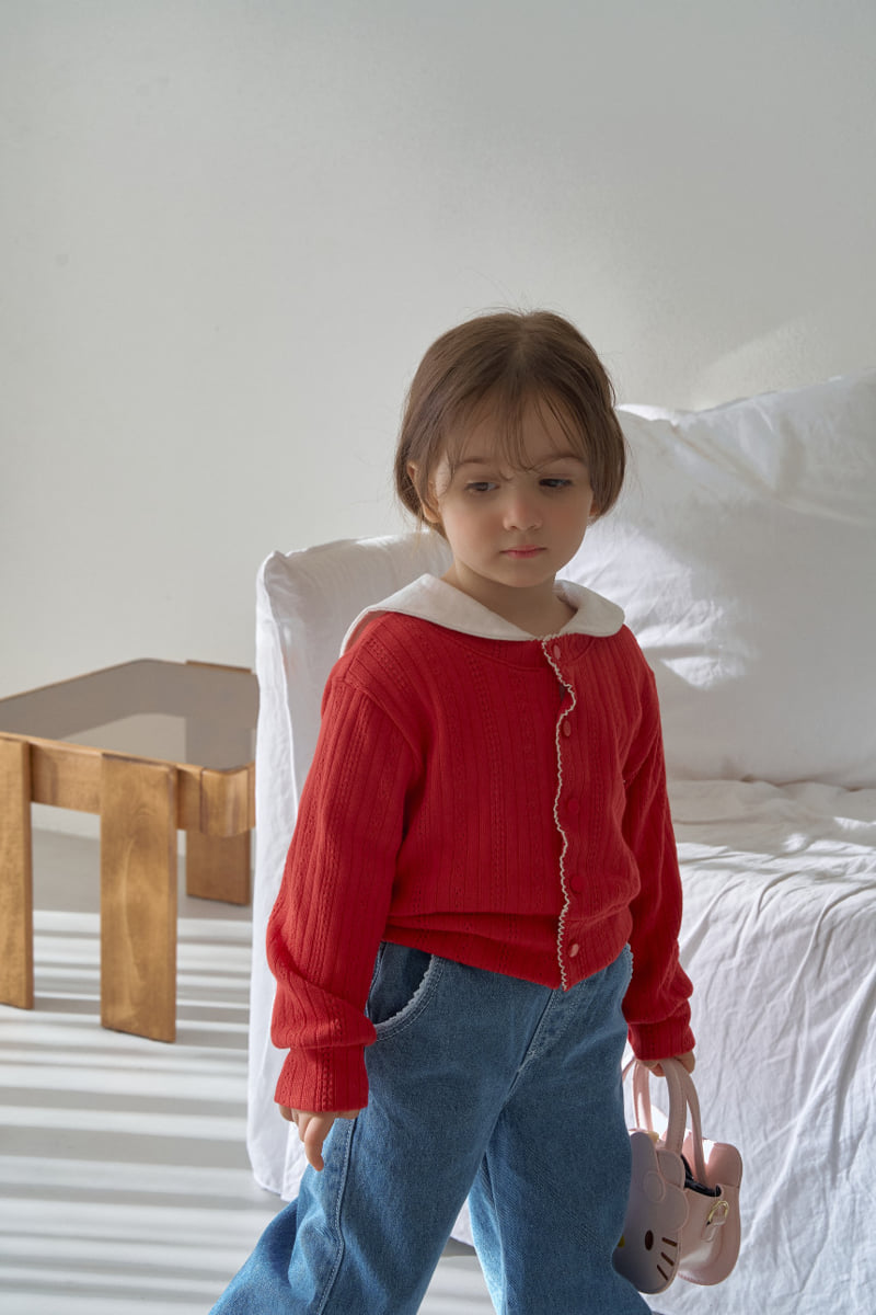 Momo Ann - Korean Children Fashion - #magicofchildhood - Berry Cardigan - 3
