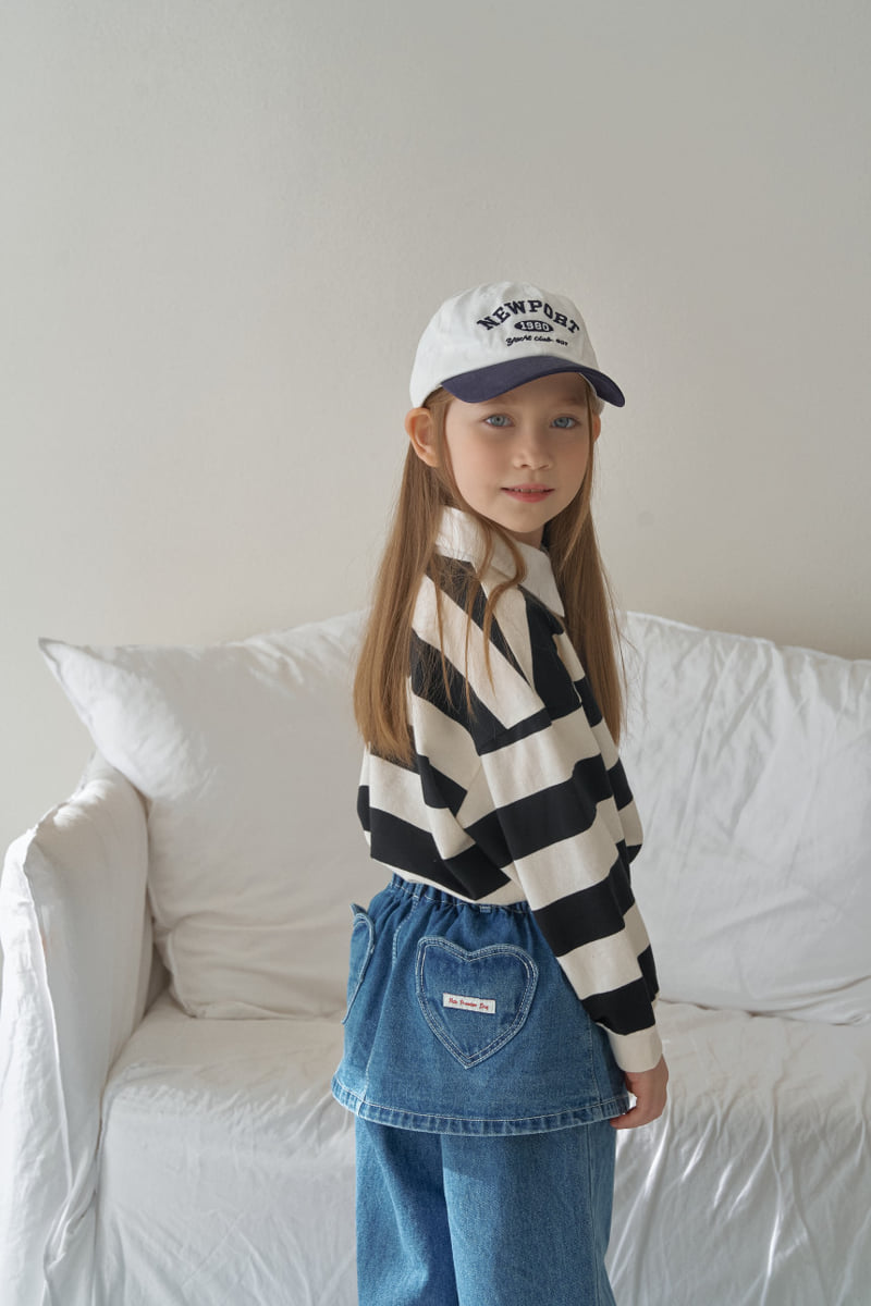 Momo Ann - Korean Children Fashion - #magicofchildhood - Wrap Heart Jeans - 5