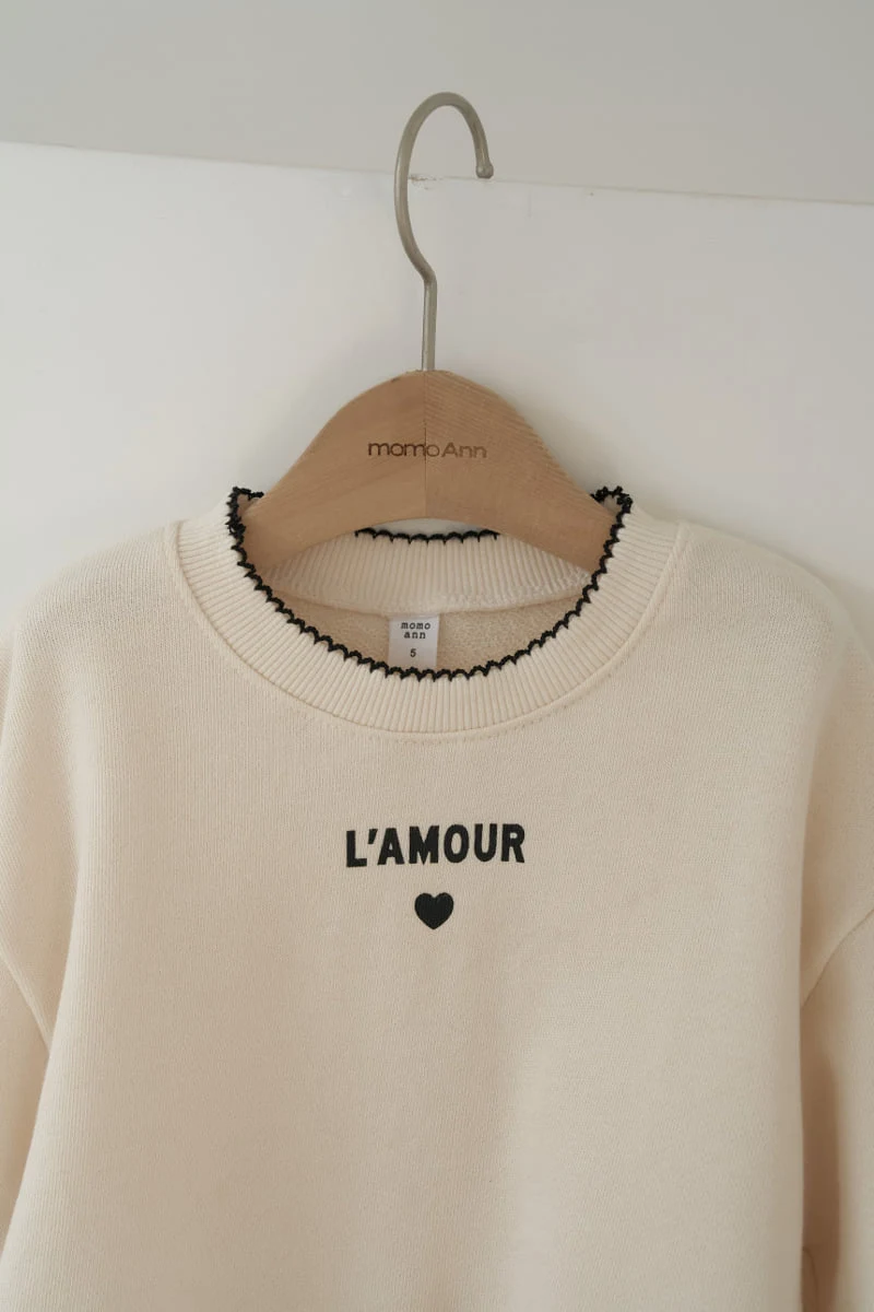 Momo Ann - Korean Children Fashion - #magicofchildhood - Frill Sweatshirt - 10