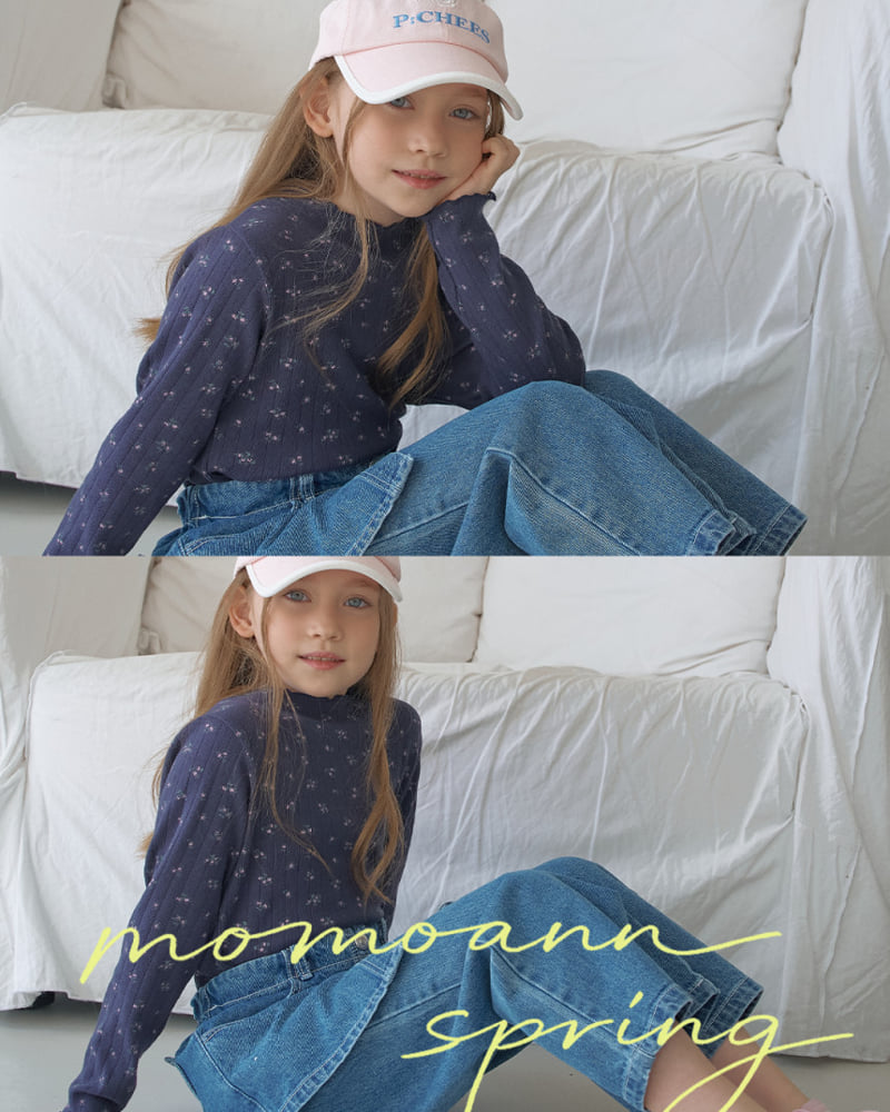 Momo Ann - Korean Children Fashion - #minifashionista - Momo Tee (Flower) - 9