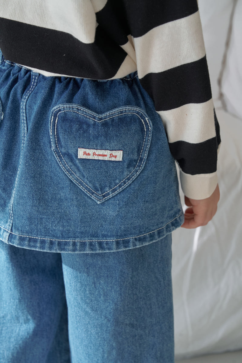 Momo Ann - Korean Children Fashion - #minifashionista - Wrap Heart Jeans - 6