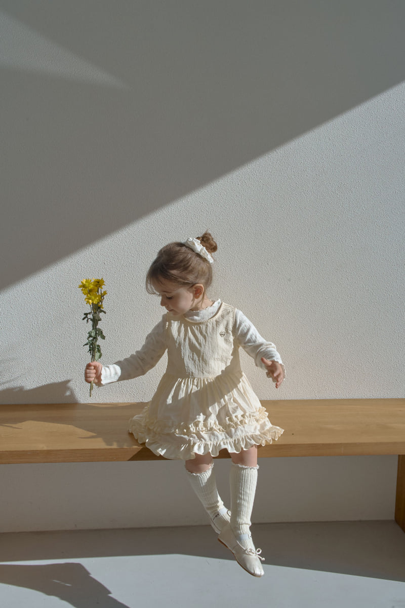 Momo Ann - Korean Children Fashion - #minifashionista - Peony One-piece - 4