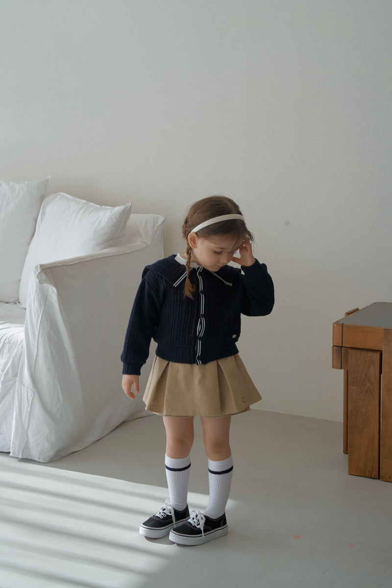 Momo Ann - Korean Children Fashion - #prettylittlegirls - Herb Cotton Skirt Pants - 6